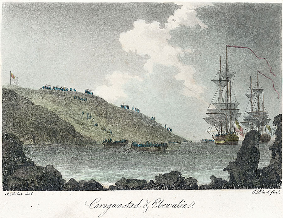 Высадка французских войск 22 февраля 1797 г.