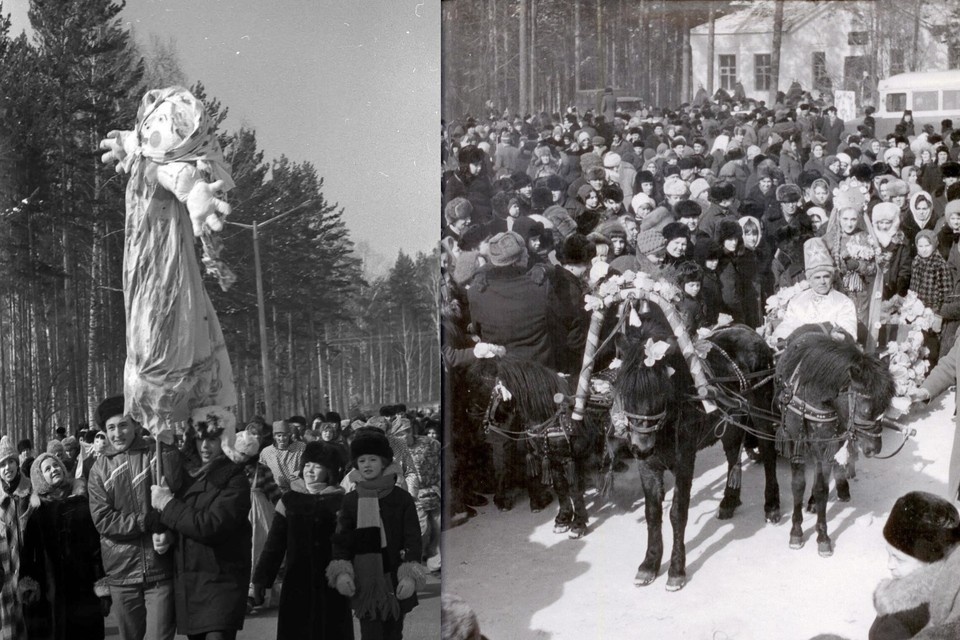    Масленица тогда называлась проводами зимы. Фото: Предоставлено Музеем Новосибирска