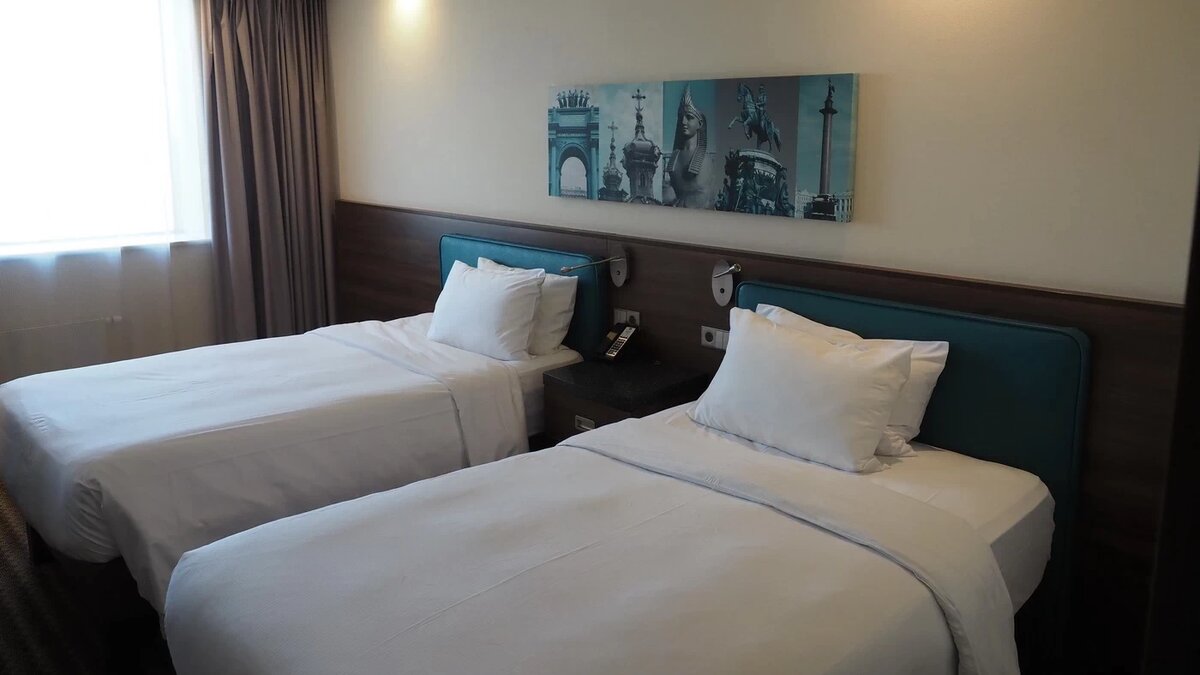 Номер в отеле Hampton by Hilton Saint Petersburg ExpoForum у аэропорта Пулково