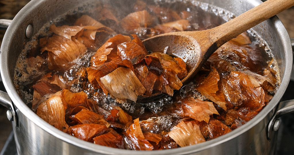 Секрет луковой шелухи: зачем варить её для огорода и комнатных цветов