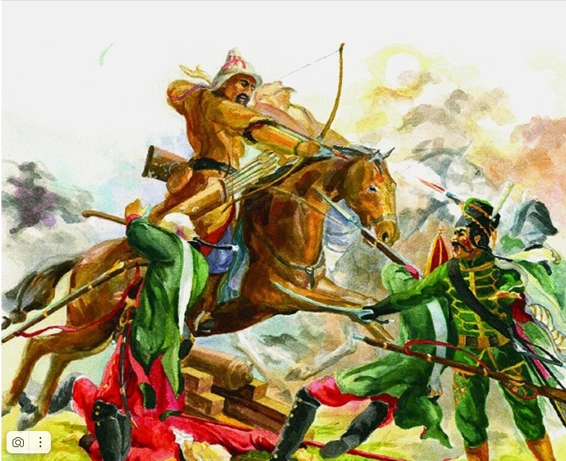 Рис. 122. Башкирское восстание