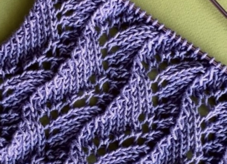 Рубрика 6 простых и интересных узоров спицами