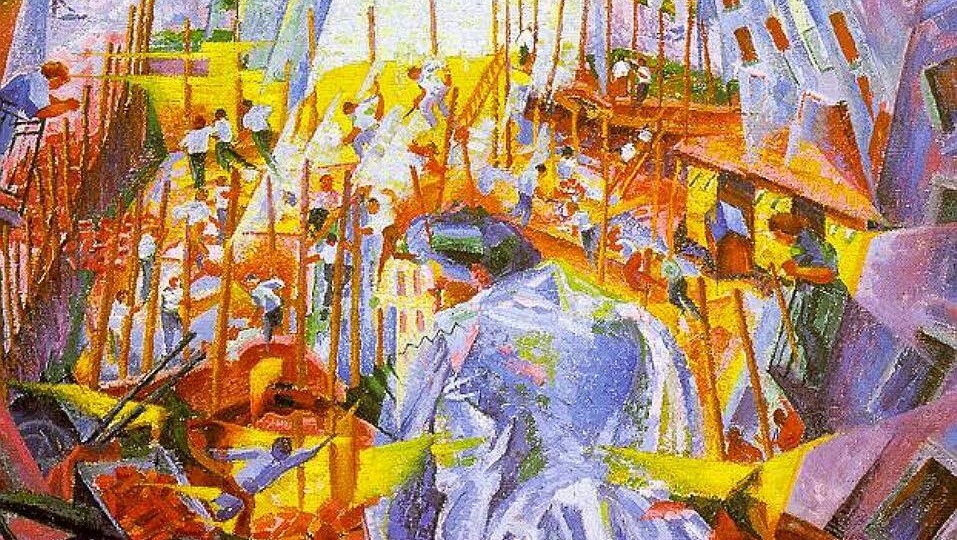 Два футуризма: гоночный автомобиль vs. деревянная ложка в петлице