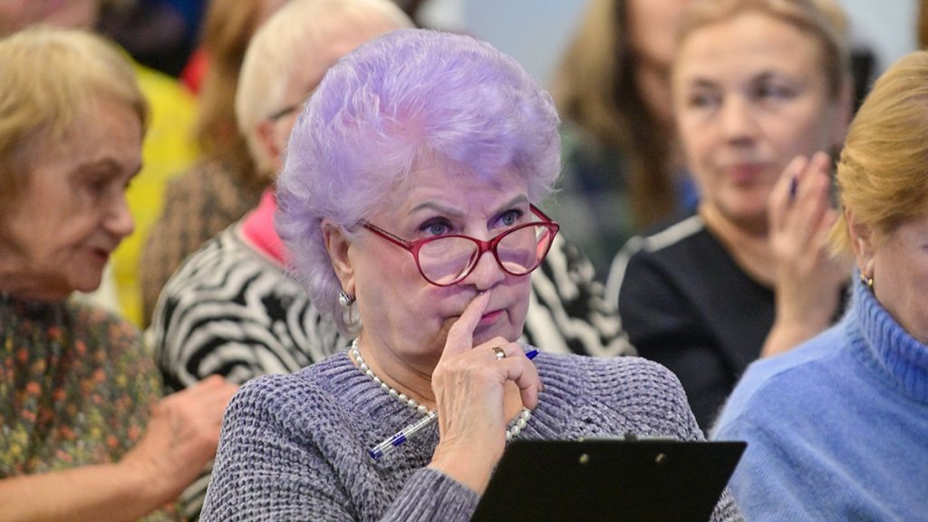    Московская этнографическая олимпиада «Москва – столица многонациональной России» в центре московского долголетия «Крылатское». Алена Васнецова