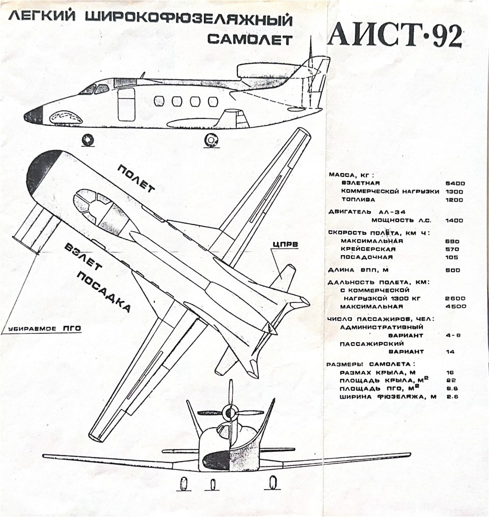    Альберт Елатонцев разработал самолет АИСТ-92 Роман ГЕРАСЬКОВ