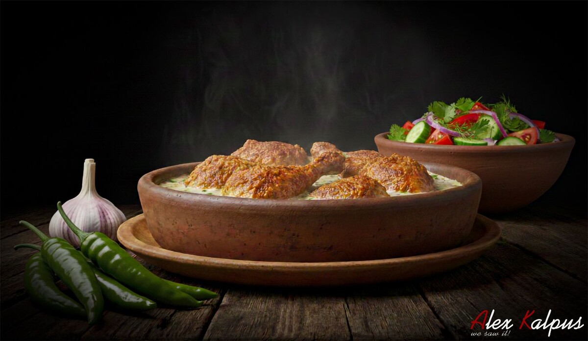 Шкмерули:  Рачинский самый простой рецепт идеального чесночного цыпленка