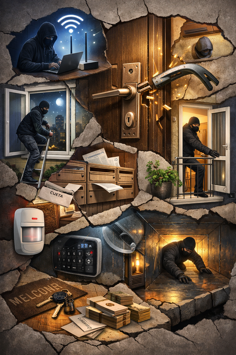 ШОК! 7 обычных мест в квартире, которые будут лазейкой для воров