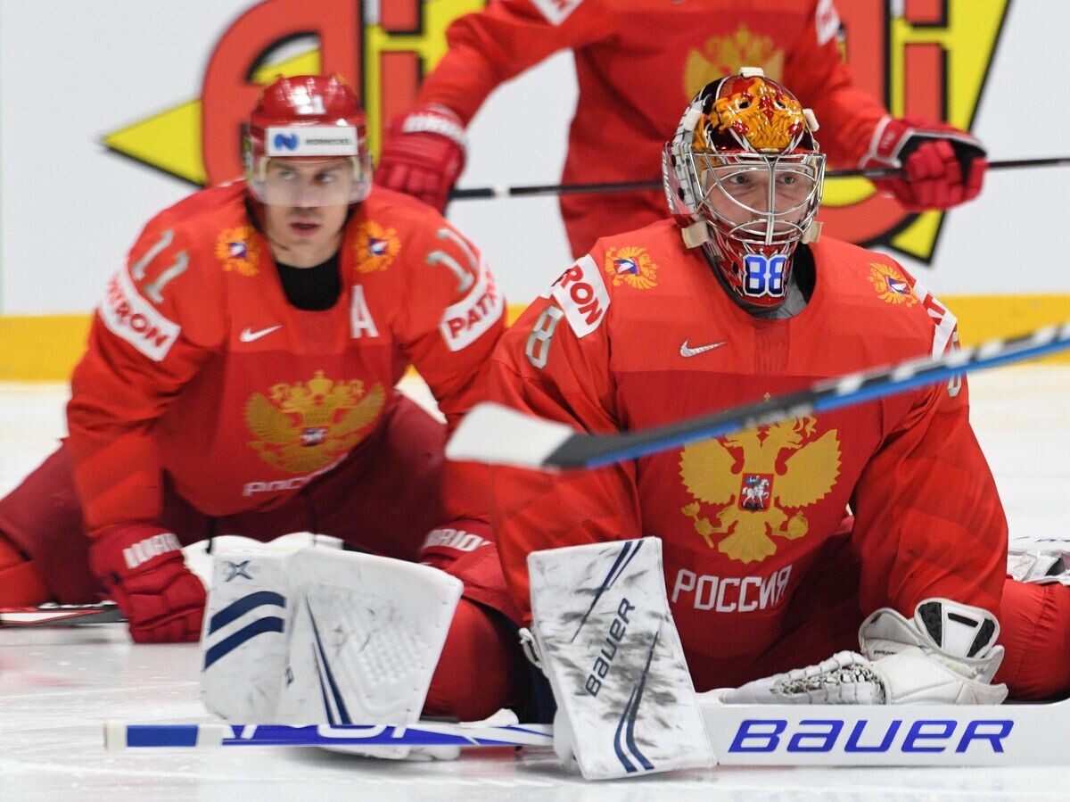    Хоккеисты сборной России | © РИА Новости / Григорий Сысоев