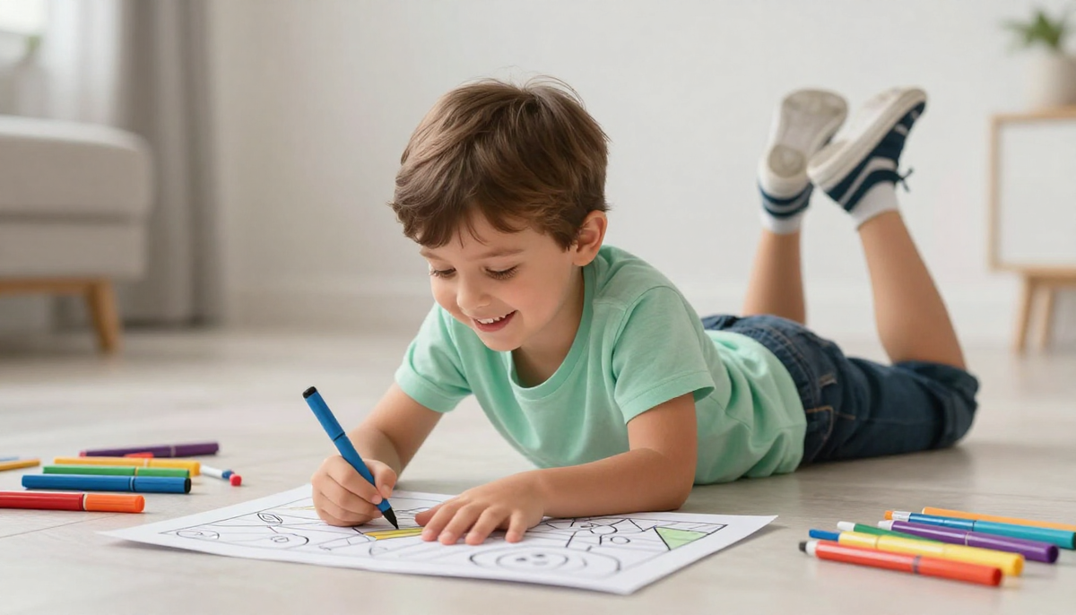 Почему одной раскраски действительно бывает мало