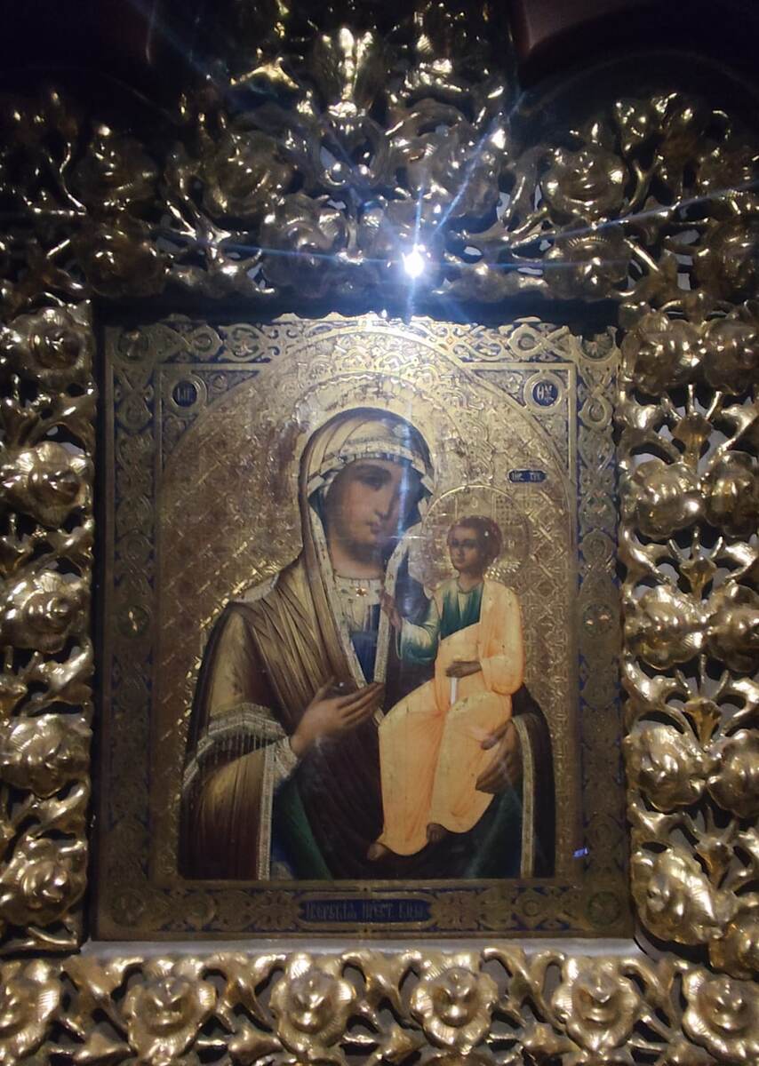 Иверская икона Божьей матери. Последняя треть XIX в.