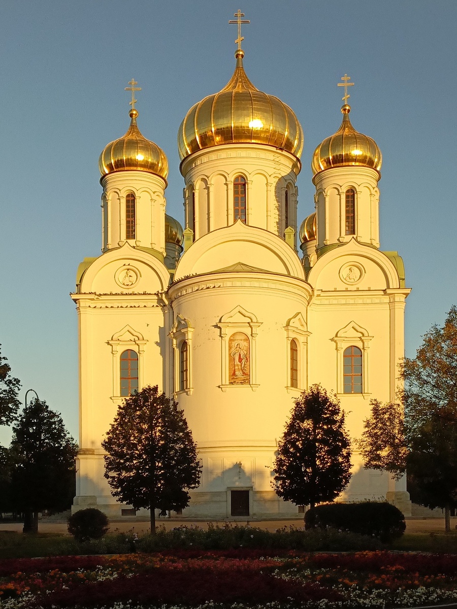 Восход, Екатерининский собор, город Пушкин