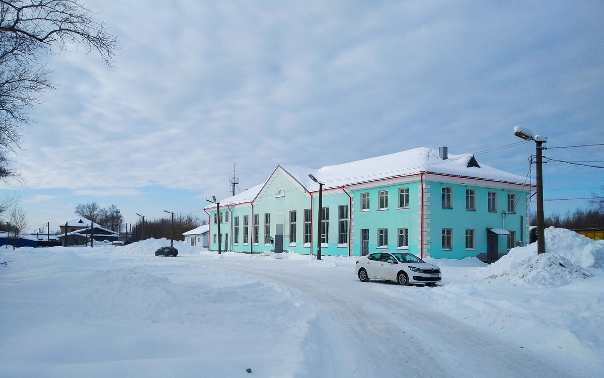 Вокзал Ржев-I в феврале 2026 года, фото автора