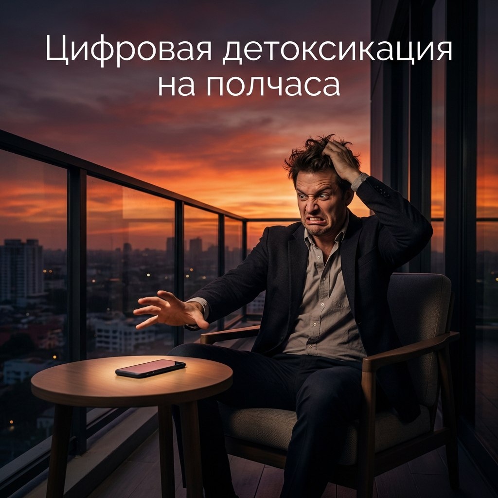 «Цифровая детоксикация на полчаса»