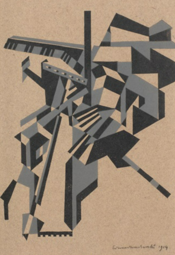 Эдвард Александр Уодсворт. Митолмройд. 1914