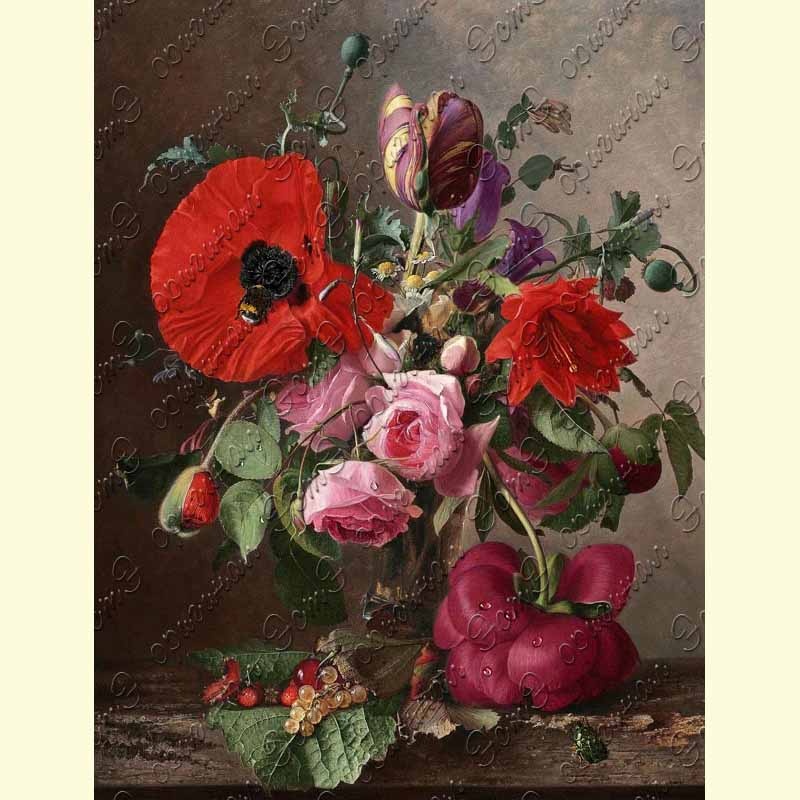 Обожаю цветочные натюрморты. В этом мне нравится некая небрежность и оттенки цветов. Фото с сайта fondu40k 