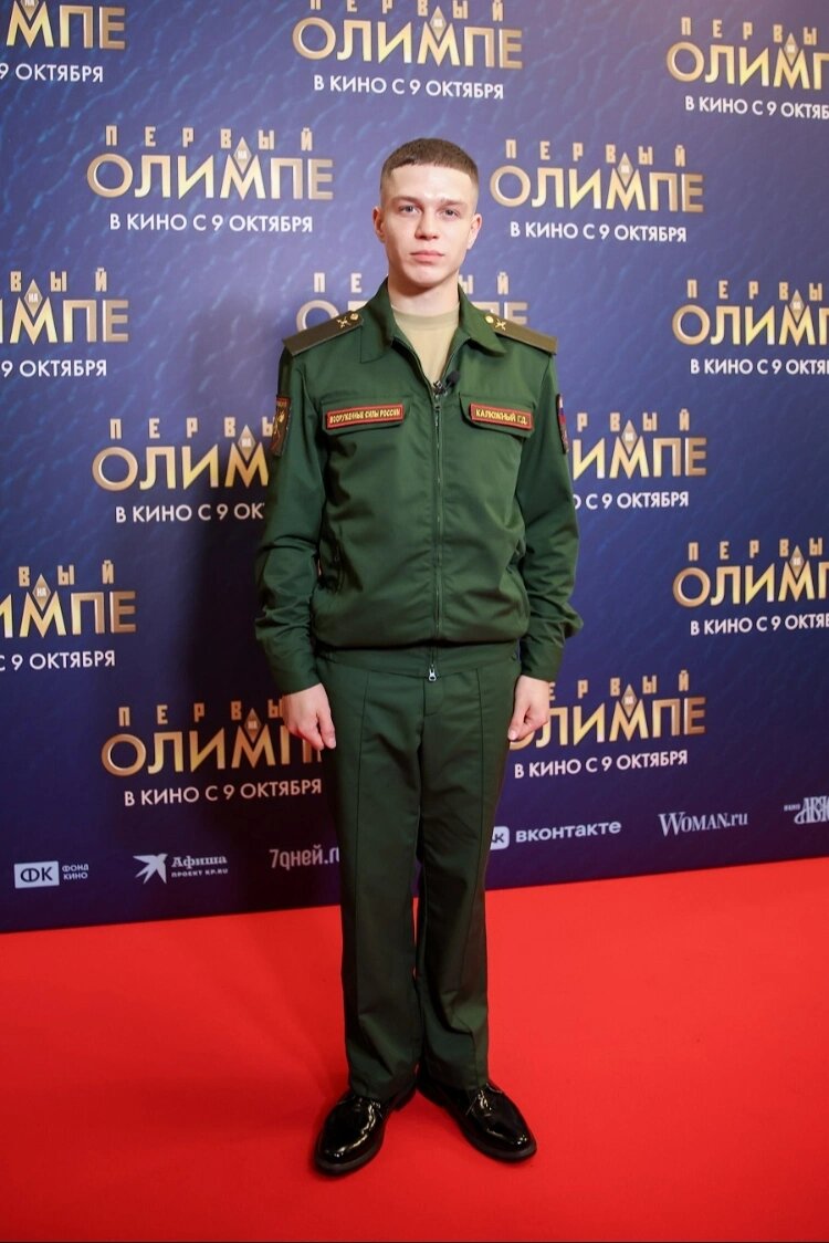 Глеб Калюжный на премьере фильма «Первый на Олимпе». ФОТО: ТАСС📷

