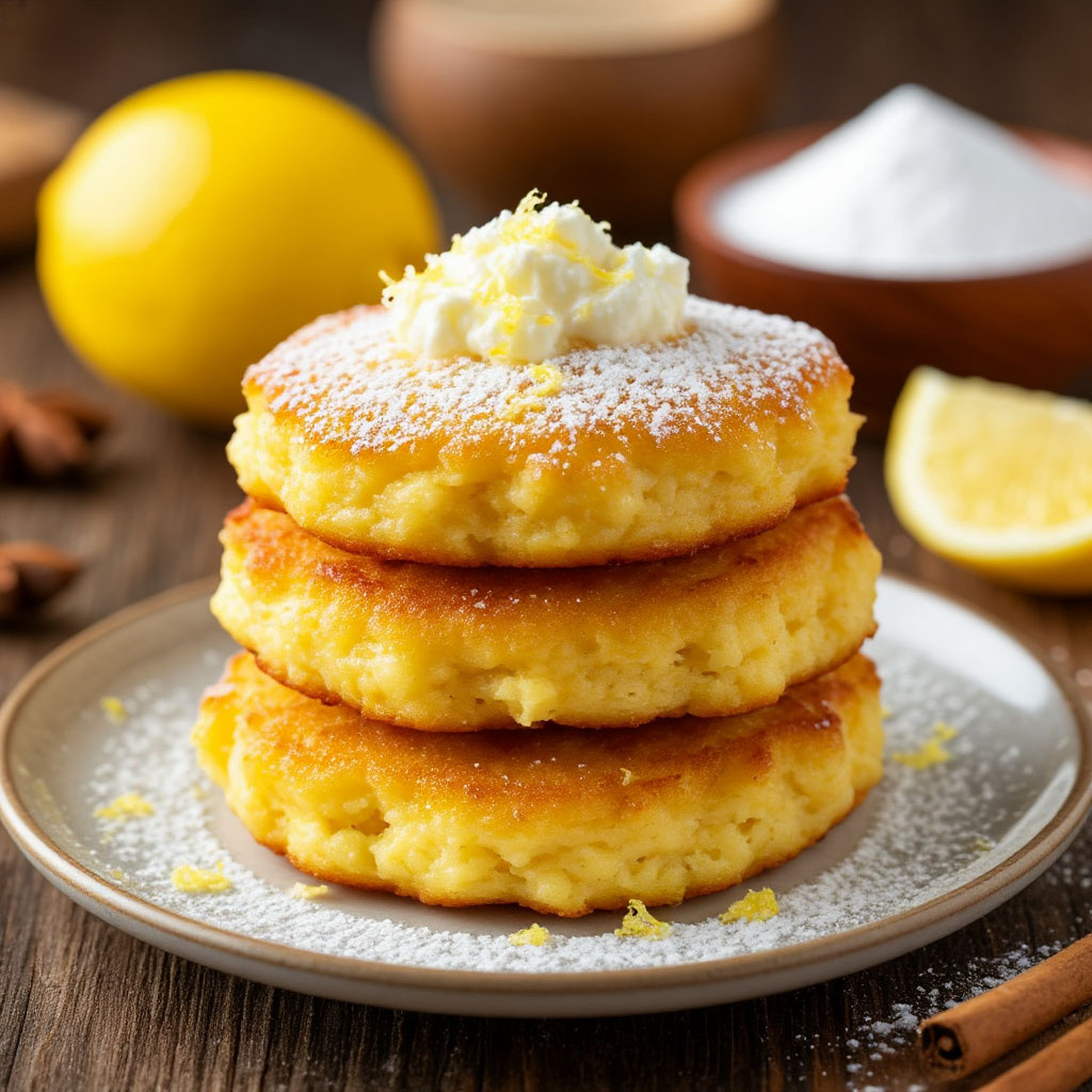 Творожно-манные оладьи (еще нежнее!)