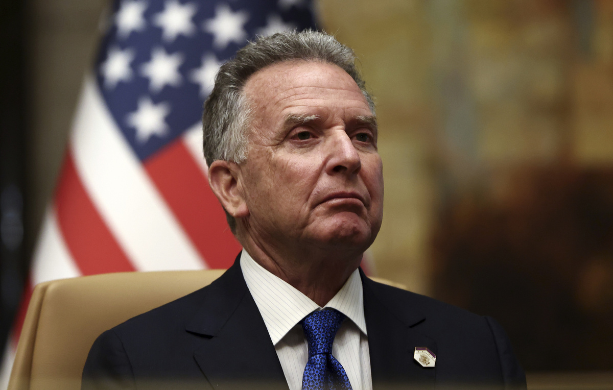    Спецпосланник президента США Стивен Уиткофф  Evelyn Hockstein/Pool Photo via AP