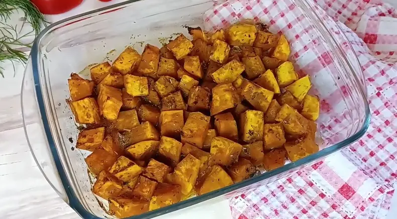 Запечённая Ароматная Тыква, которую едят Все! Просто и очень вкусно