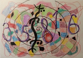 Абстрактное Символическое изображение. Работа автора