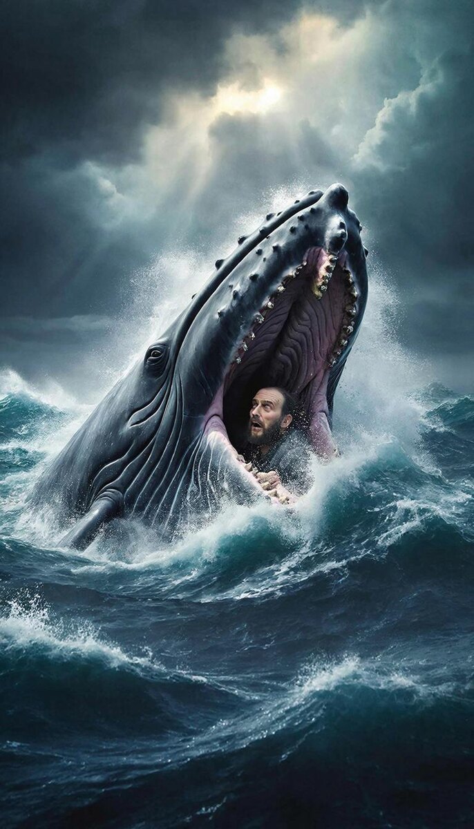 Пророк Ион во чреве кита