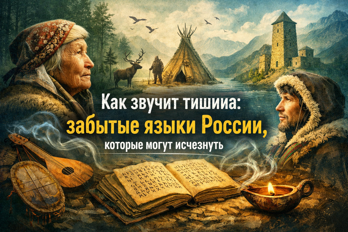 Как звучит тишина: забытые языки России, которые могут исчезнуть