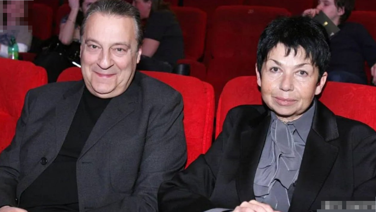 Геннадий Хазанов с женой Златой Эльбаум 