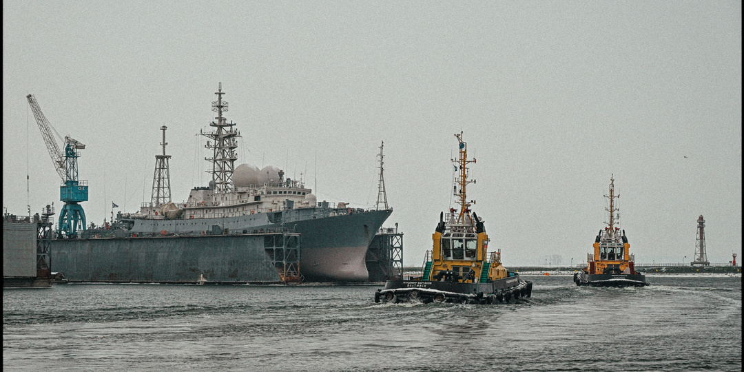 Замерзший Балтийск. Прогулка по Северному молу и порту. Часть II. Путешествия по Русской Балтике