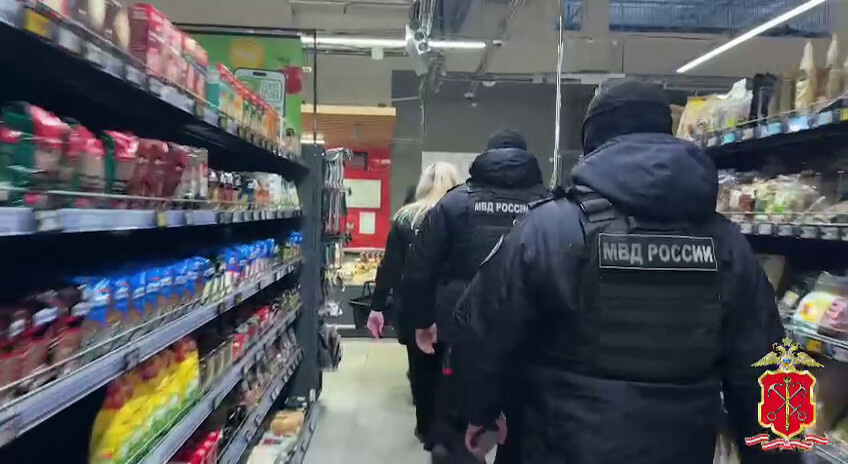 Фото: скриншот видео Telegram-канала Петербургская полиция