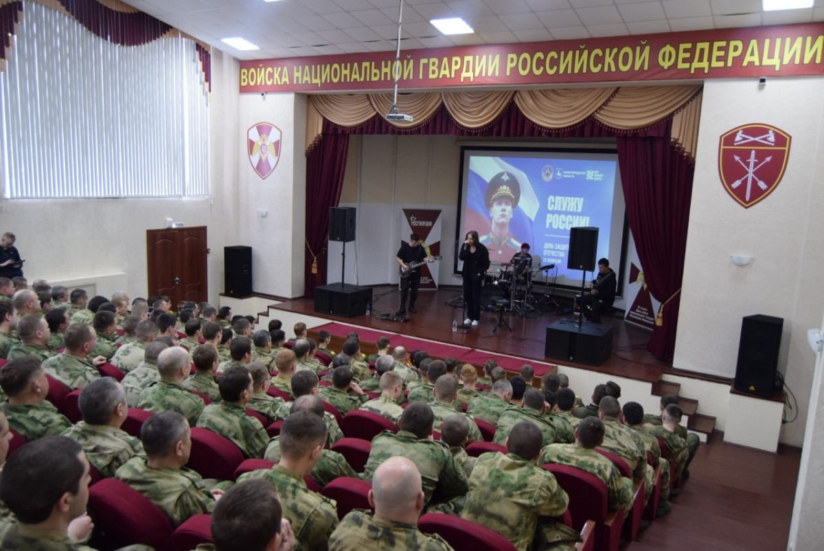    Музыканты выступили в расположении воинских частей и военном госпитале