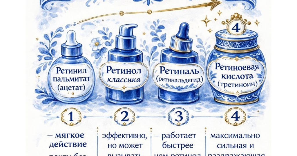 Ретинол под глазки: панацея или риск
