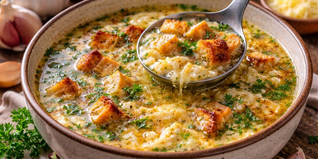 Не верила, что ЧЕСНОЧНЫЙ СУП может быть таким ВКУСНЫМ