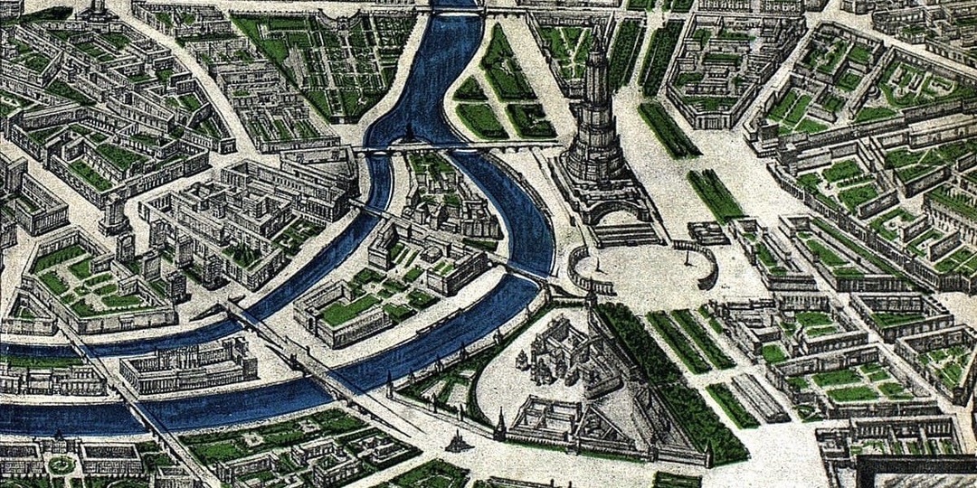 Генплан Москвы 1935 г.