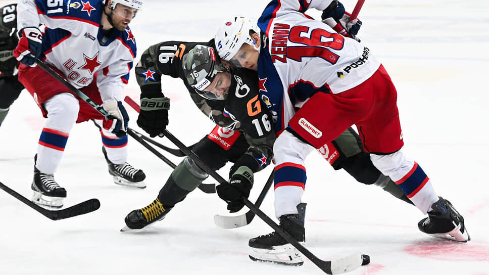 Матч между командами СКА (Санкт-Петербург) — ЦСКА (Москва).📷Фото: ХК СКА