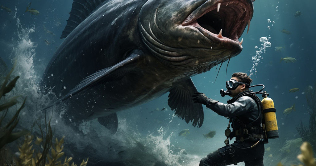 Что скрывается на дне у плотины ГЭС: жуткая встреча с рыбой‑монстром в 2003 году