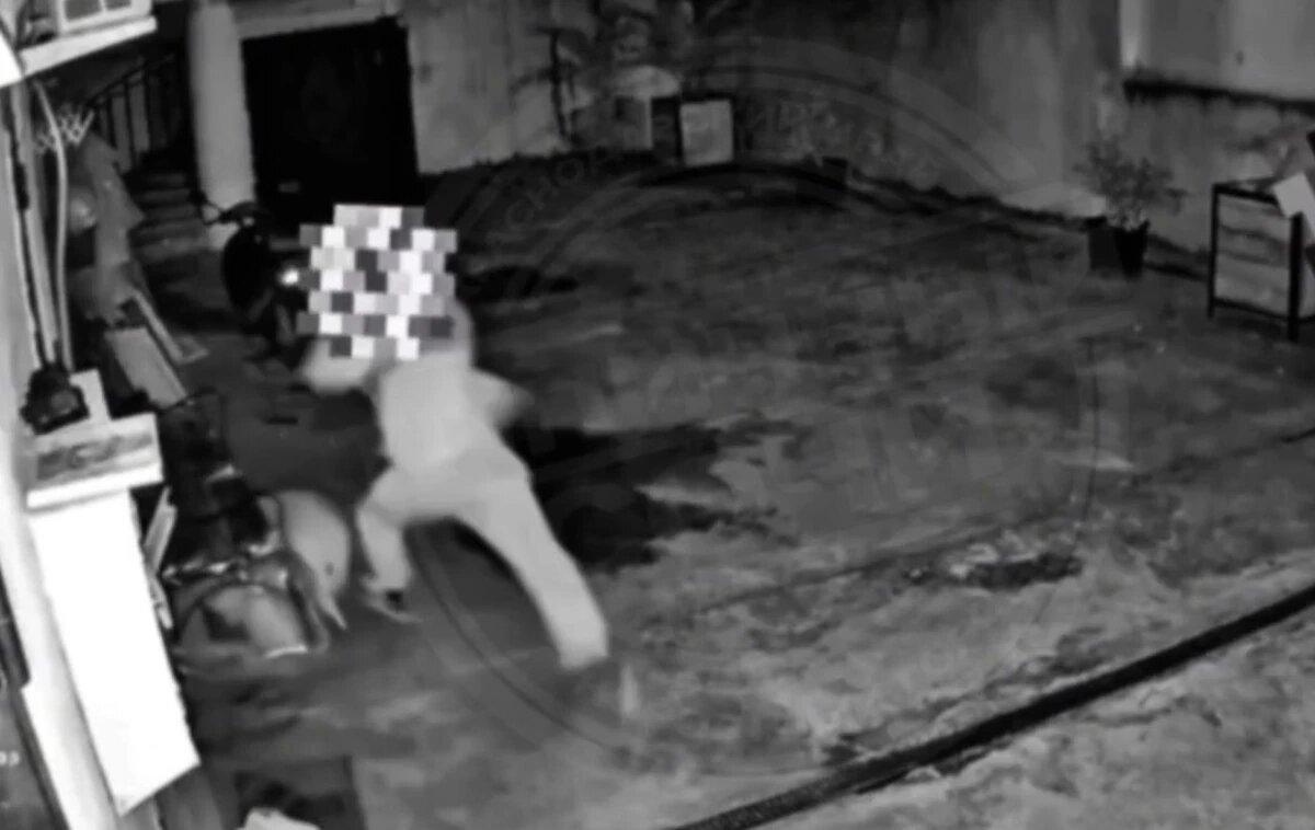    Скриншот видео t.me/sochitypical