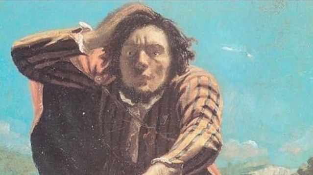     Густав Кюрбе. Мужчина, обезумевший от страха (фрагмент).1843–1844   
undefined