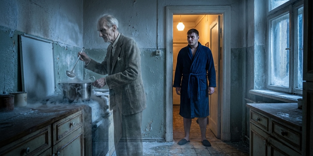 Снимаю квартиру в старом доме Калининграда. Каждую ночь на кухне кто-то готовит еду, от которой веет могильным холодом