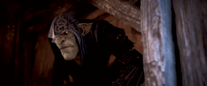 Gif картинка "Незнакомец увидит из подноса квартц"