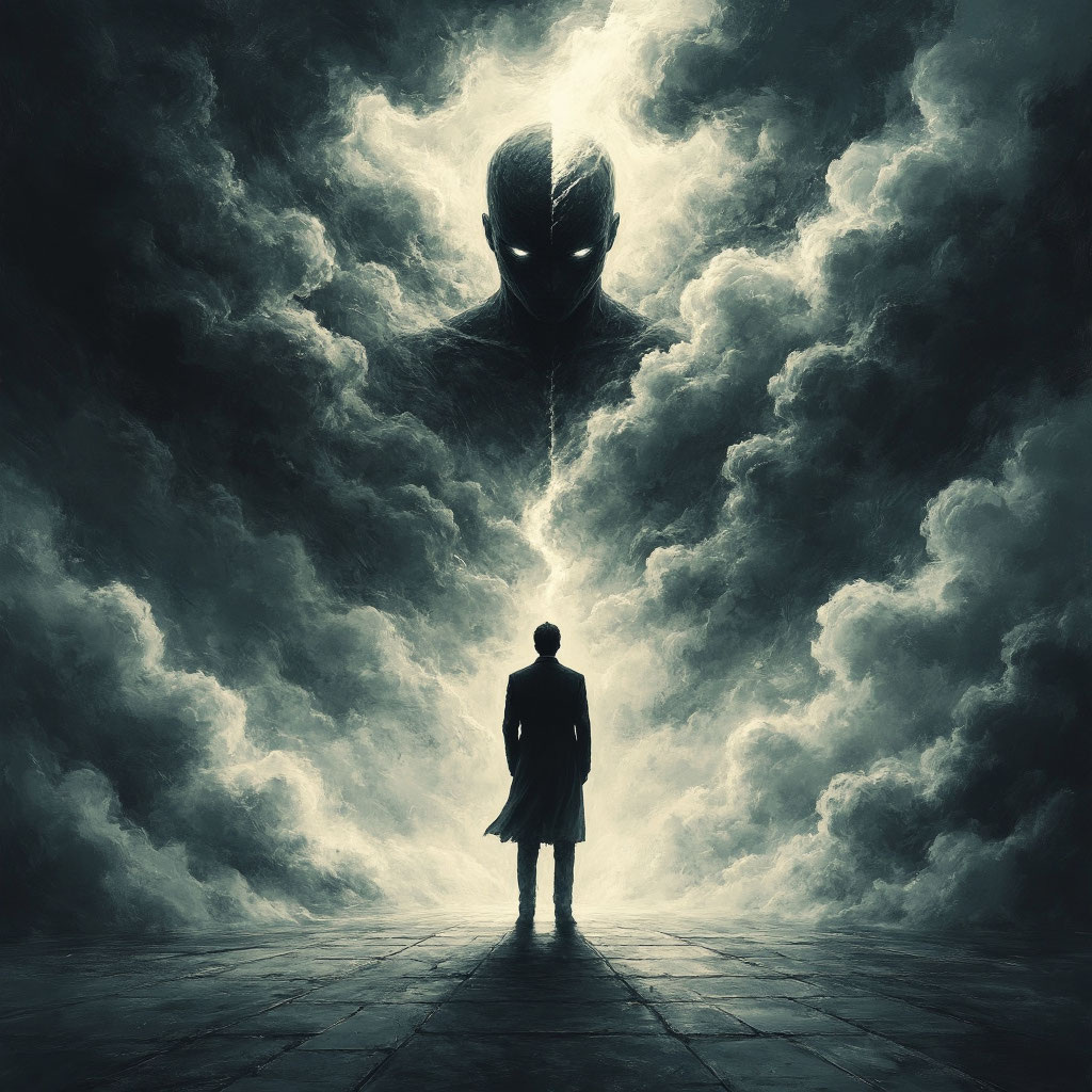 Суд совести. Иллюстрацию сделала нейросеть.