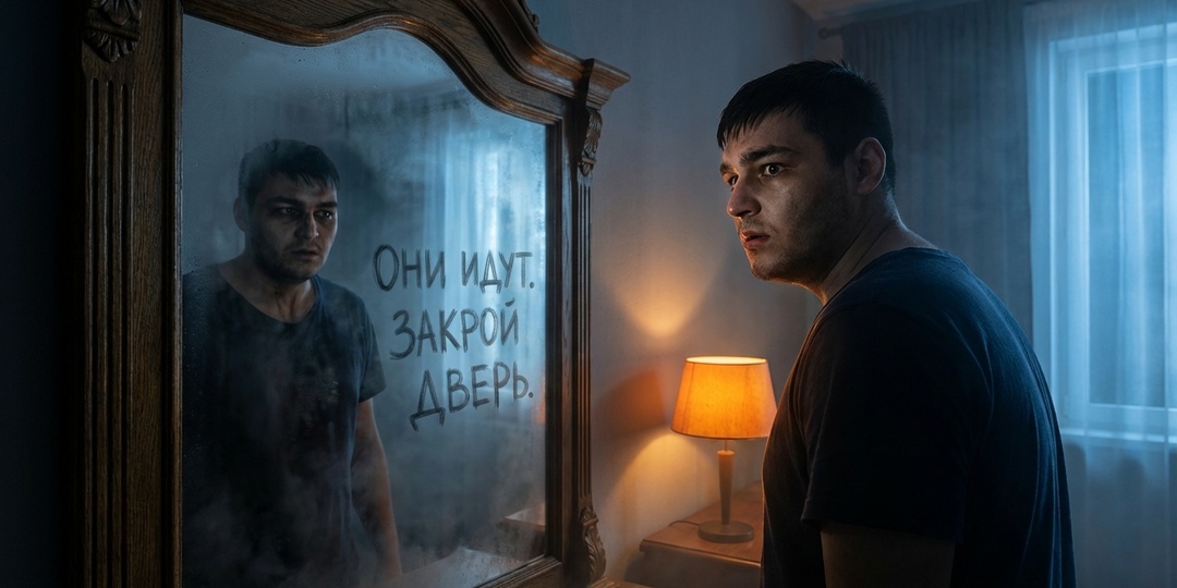 Купил на барахолке в Туле старое зеркало. Ночью заметил, что моё отражение ложится спать позже меня.