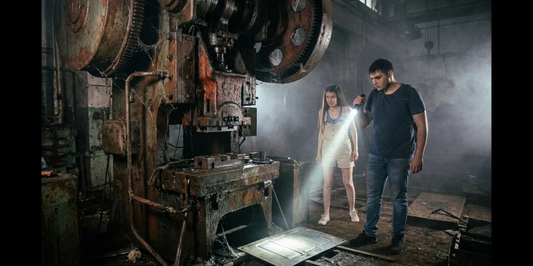 Работаю на заводе в Челябинске. В пустом цеху старый станок начал печатать фамилии тех, кто завтра не придет.