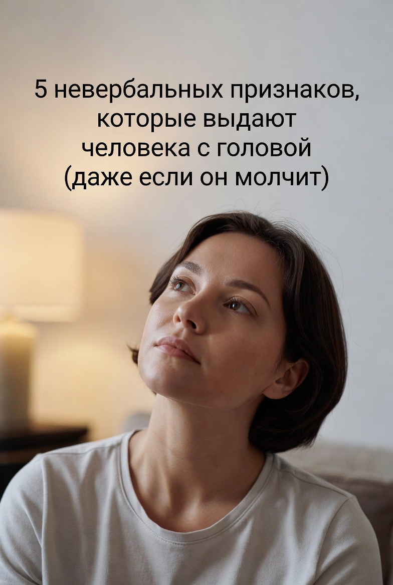 5 невербальных признаков, которые выдают человека с головой (даже если он молчит)
