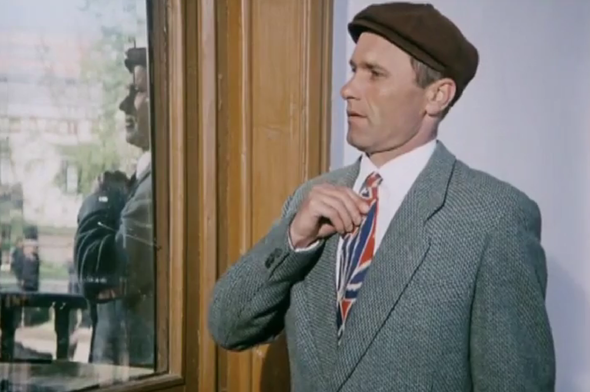 - Красавец! Кадр из фильма "Калина красная" режиссера Василия Шукшина