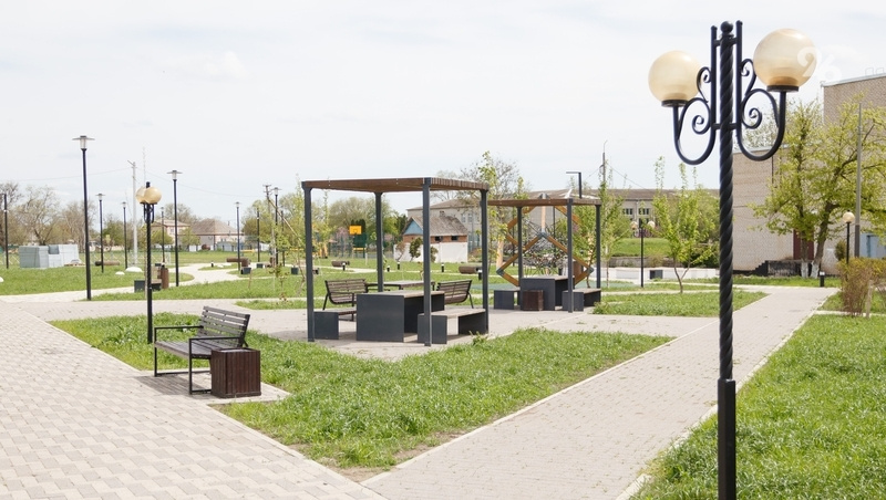    На Ставрополье продолжают работу по благоустройству общественных пространств Фото: ИА «Победа26»