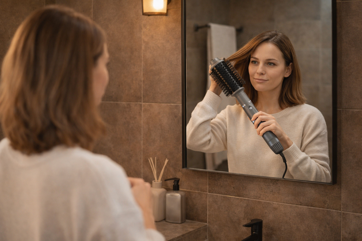 Фен щетка для волос