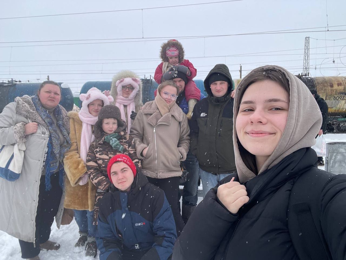 Провожаем в Безенчуке. 