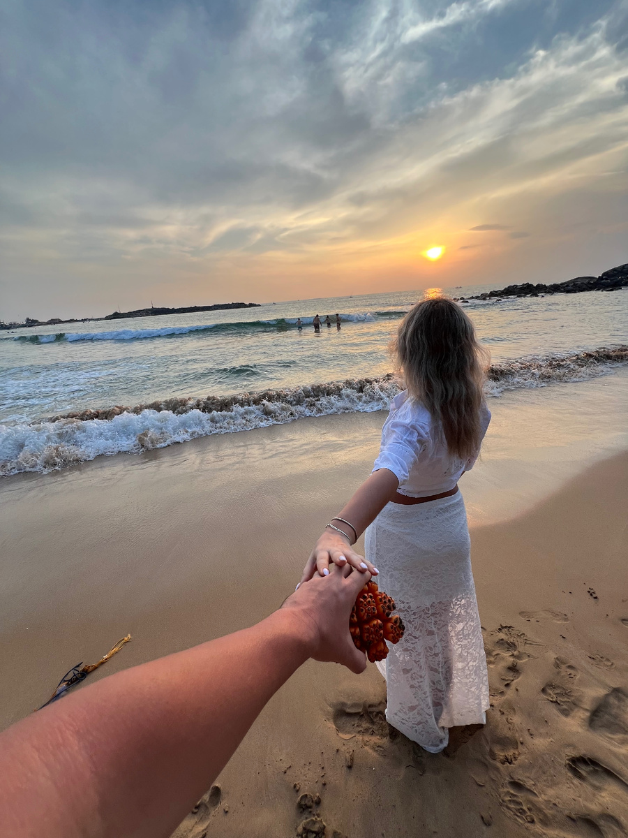 Пляж Хиккадувы. 