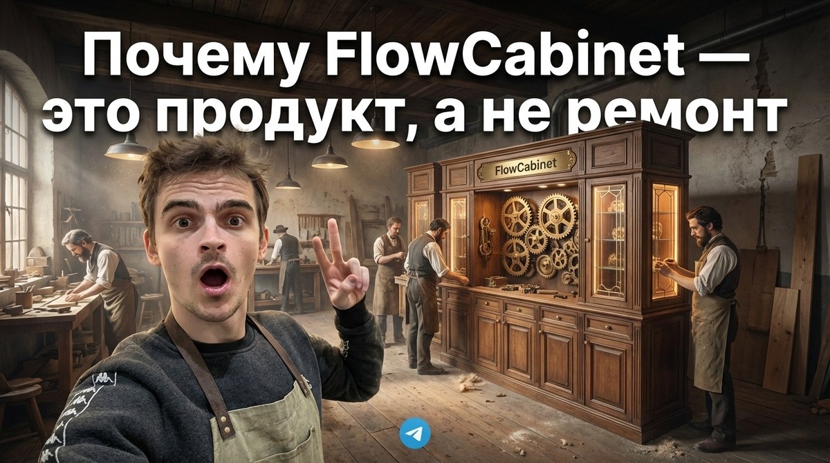 Почему FlowCabinet — продукт, а не просто ремонт офиса
