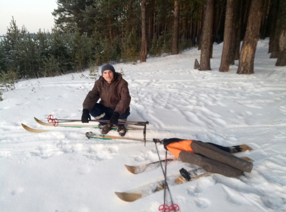 Лыжи НЛК из СССР и Охотничьи 2012года